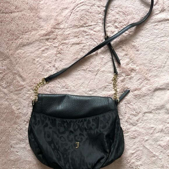 Juicy Couture flap crossbody black chain purse - Picture 11 of 14